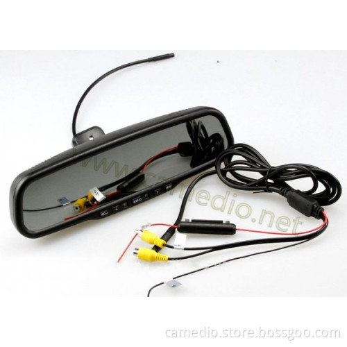 Full HD 1080P 4.3inch Car Rearview Mirror DVR with Video Camera Recorder